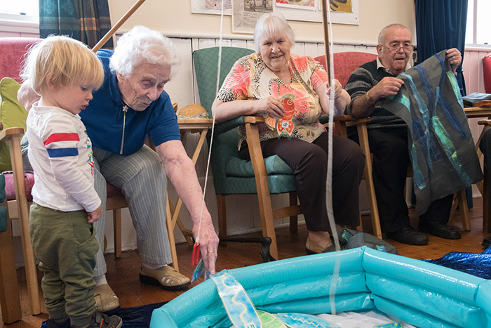 Intergenerational Arts Group photograph