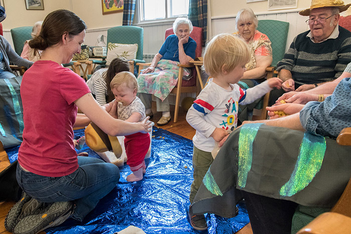 Intergenerational Arts Group photograph